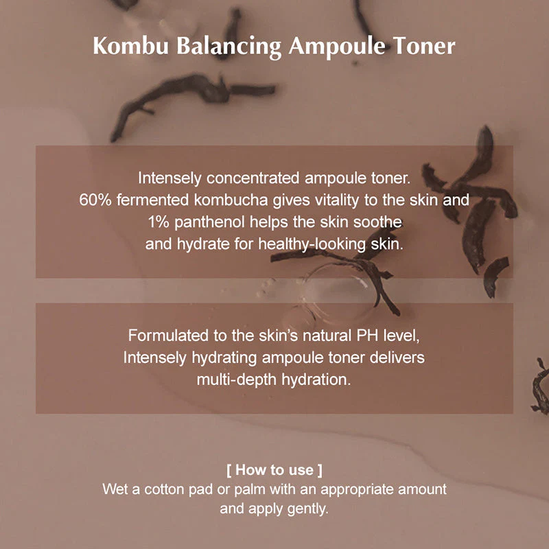 Kombu Balancing Ampoule Toner - Image 7