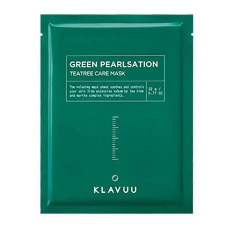 Green Pearlsation TeaTree Care Mask