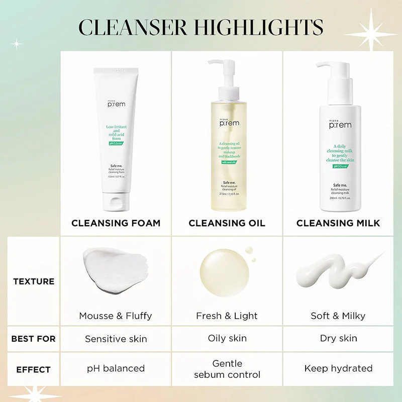 Safe me. Relief Moisture Cleansing Oil - Image 6