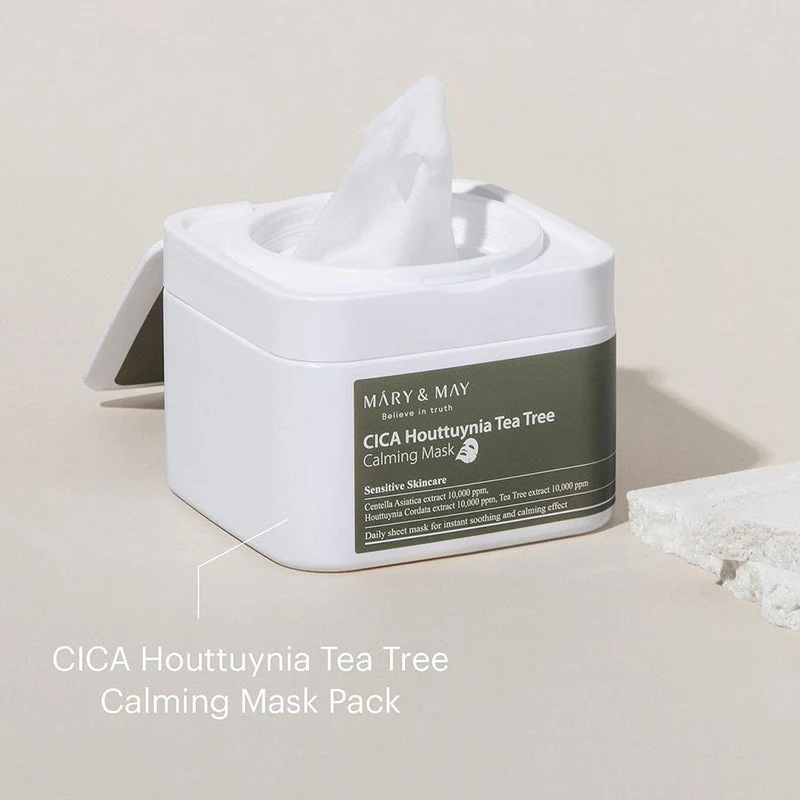 CICA Houttuynia Tea Tree Calming Mask - Image 3
