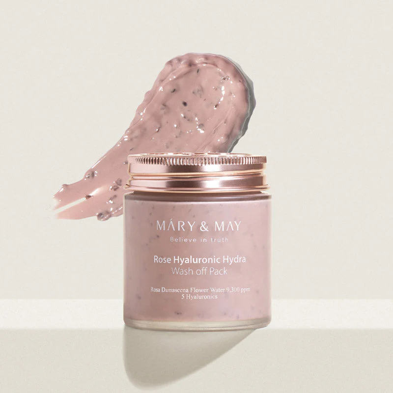 Rose Hyaluronic Hydra Wash Off Pack - Image 6