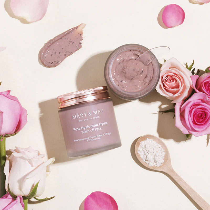 Rose Hyaluronic Hydra Wash Off Pack - Image 7