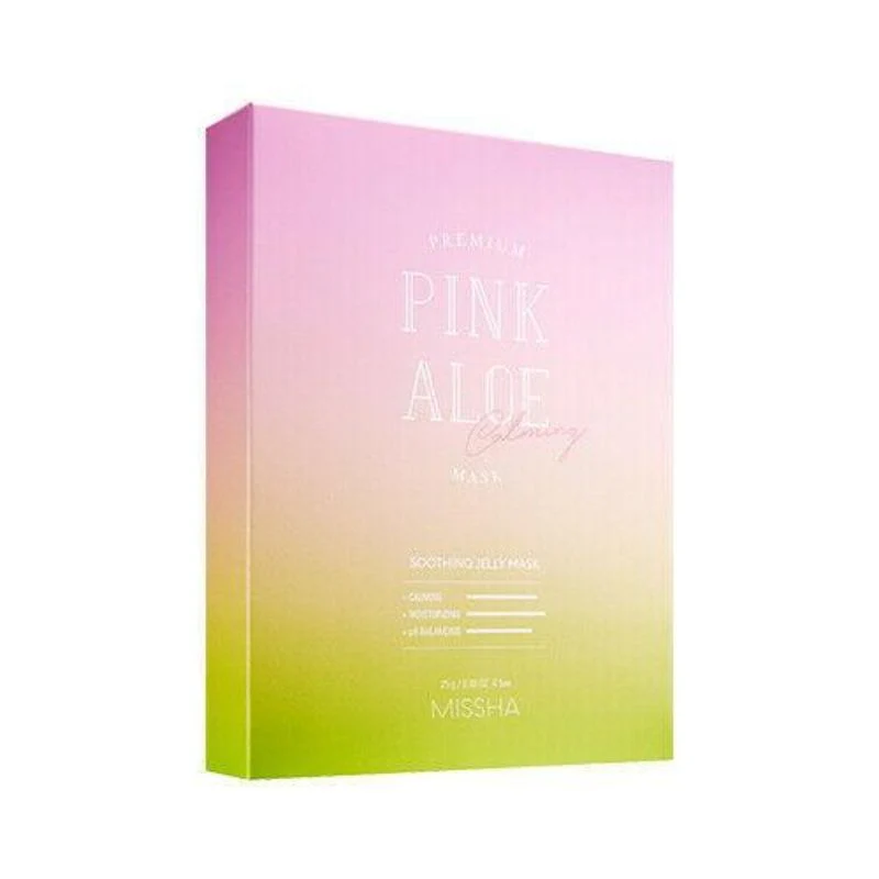 Premium Pink Aloe Soothing Jelly Mask - Image 3