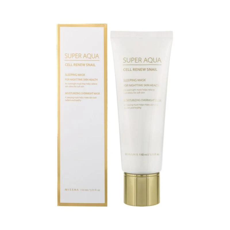 Super Aqua Cell Re Snail Sleeping Mask - Image 2