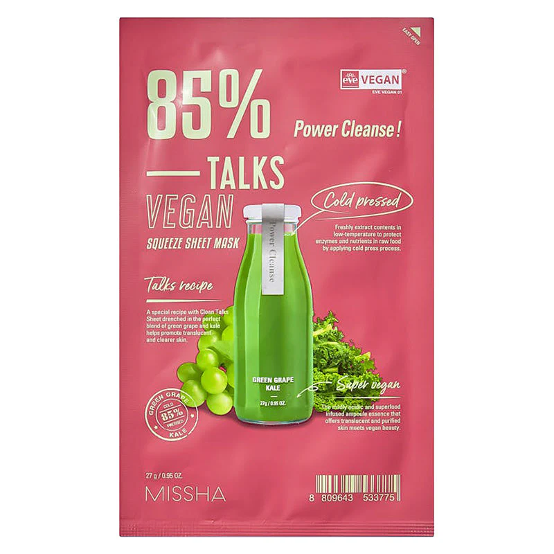 Talks Vegan Squeeze Sheet Mask - Image 10