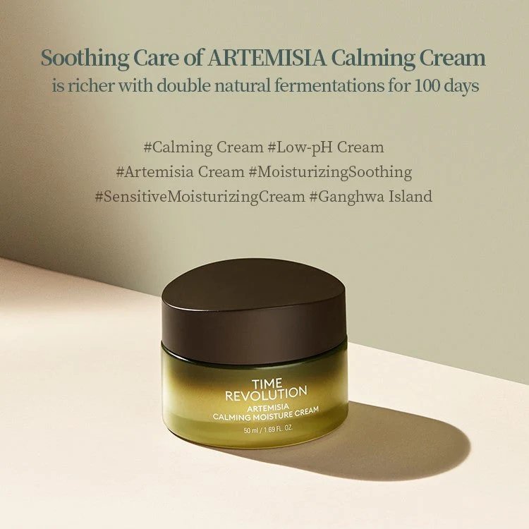 Time Revolution Artemisia Calming Moisture Cream - Image 3