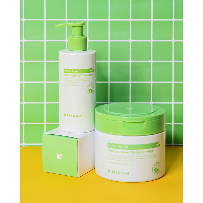 Mizon Pore Fresh Mild Acid Gel Cleanser - Image 4