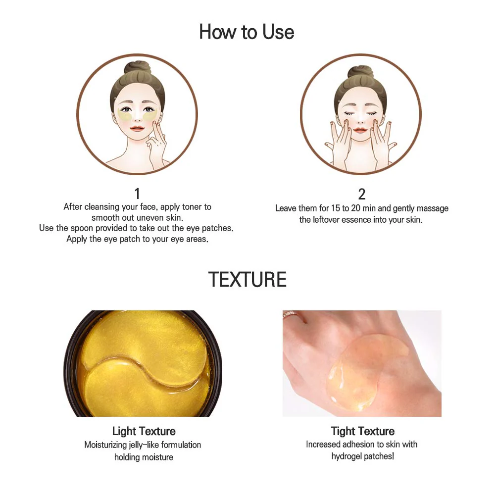 Snail Repair Intensive Gold Eye Gel Patch - Image 6