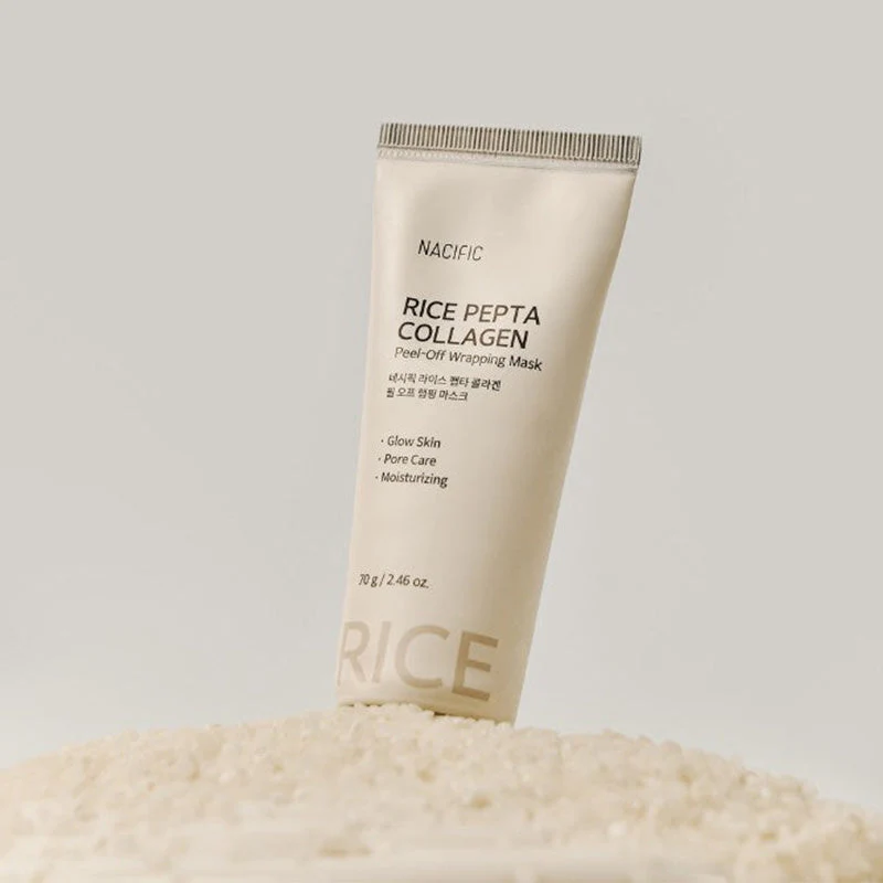 Rice Pepta Collagen Peel Off Wrapping Mask - Image 3