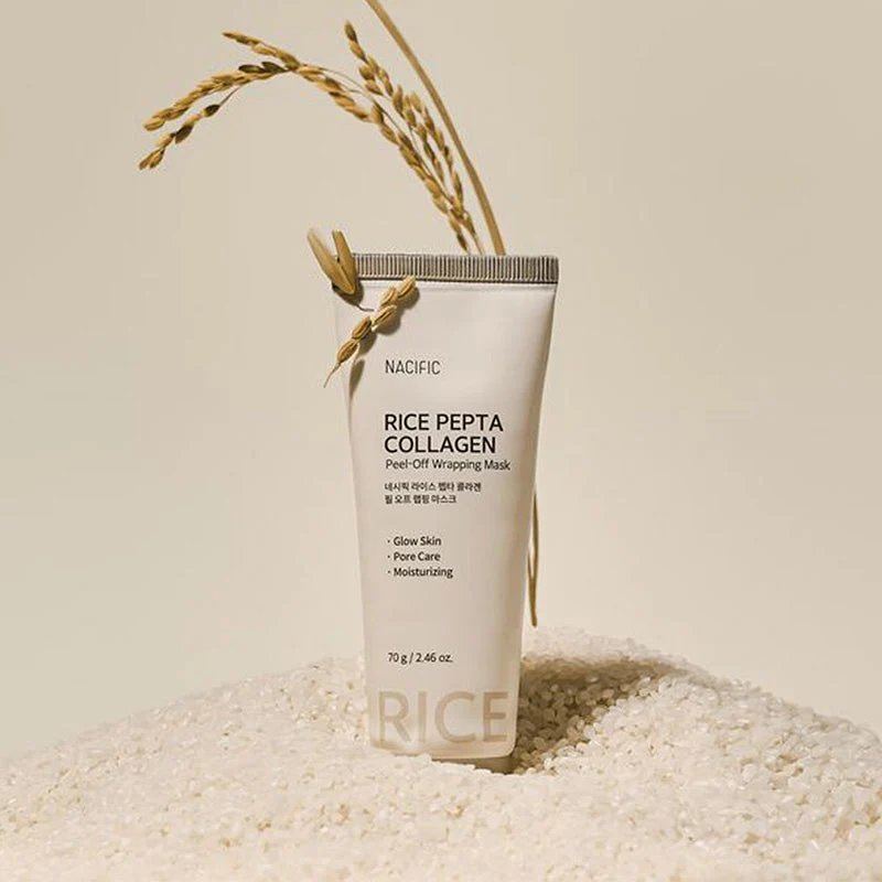 Rice Pepta Collagen Peel Off Wrapping Mask - Image 6