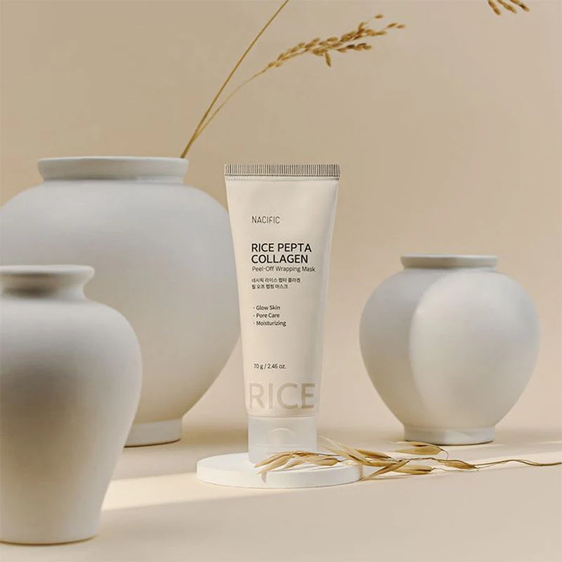 Rice Pepta Collagen Peel Off Wrapping Mask - Image 7
