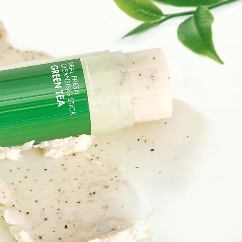 Dermalogy Real Fresh Cleansing Stick Green Tea (Expiring 18/7/2026) - Image 7