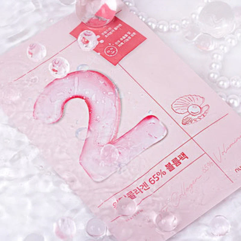 No.2 Water Collagen 65% Voluming Sheet Mask - Image 2