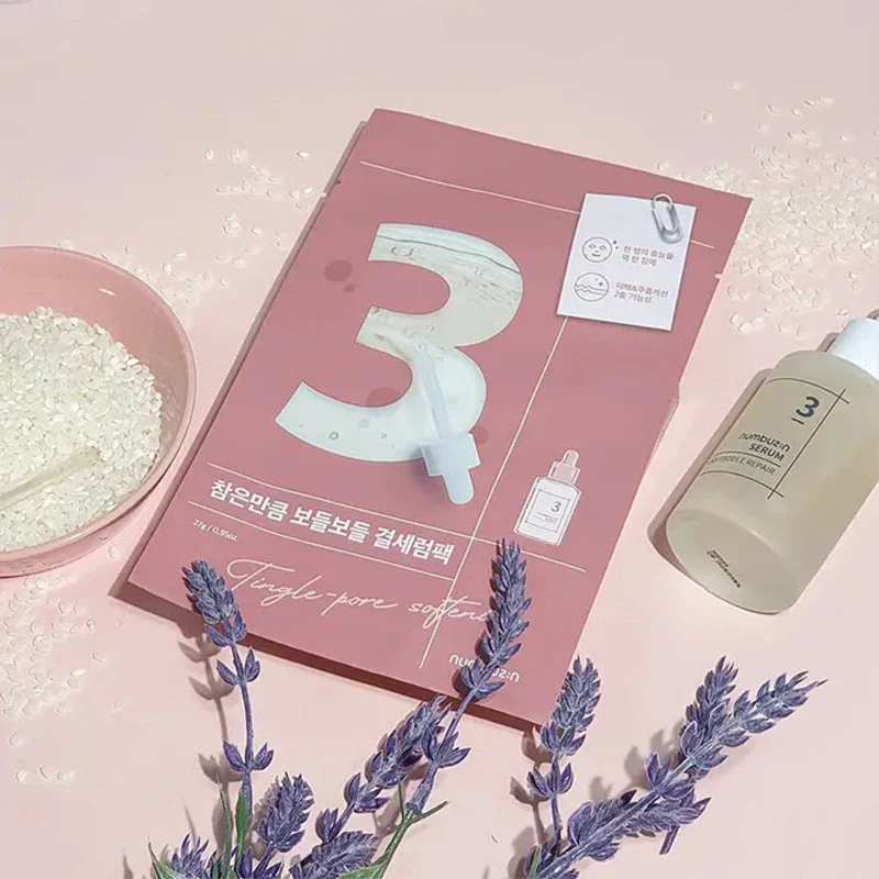No.3 Tingle-Pore Softening Sheet Mask - Image 2