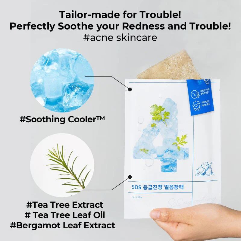 No.4 Icy Soothing Sheet Mask - Image 4