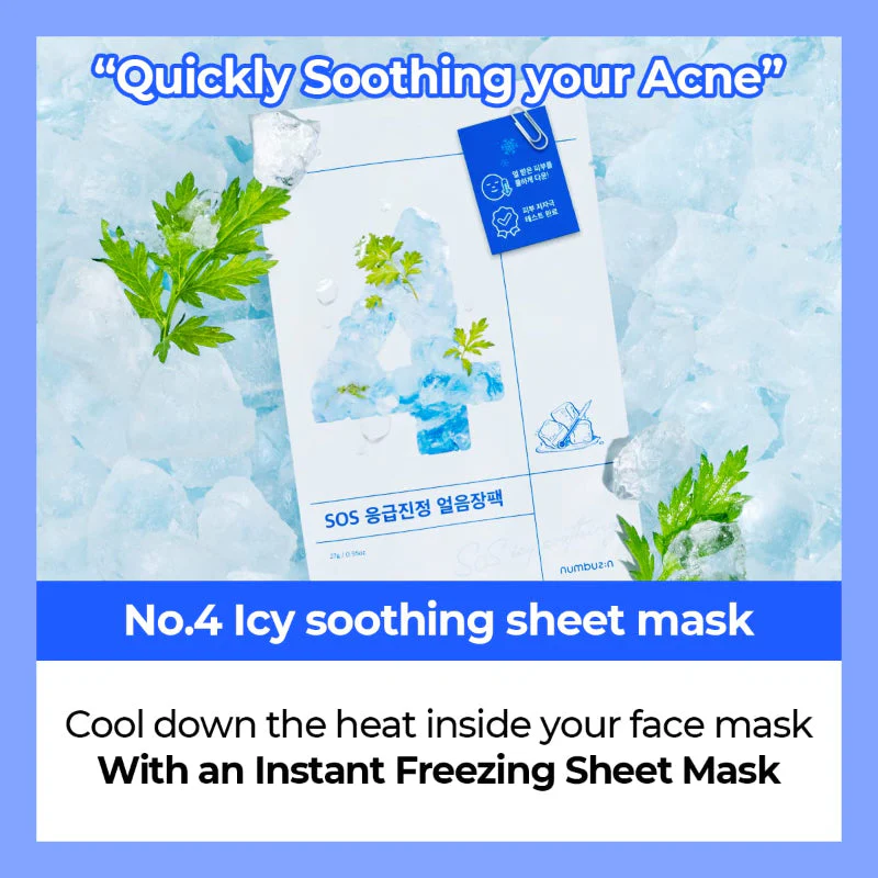 No.4 Icy Soothing Sheet Mask - Image 5