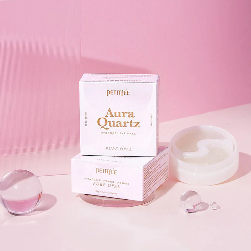 Aura Quartz Hydrogel Eye Mask Pure Opal - Image 3