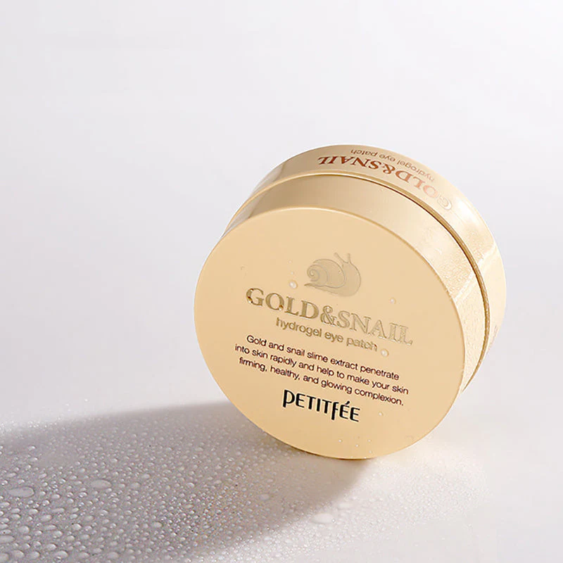 Gold & Snail Hydrogel Eye Patch - Image 3