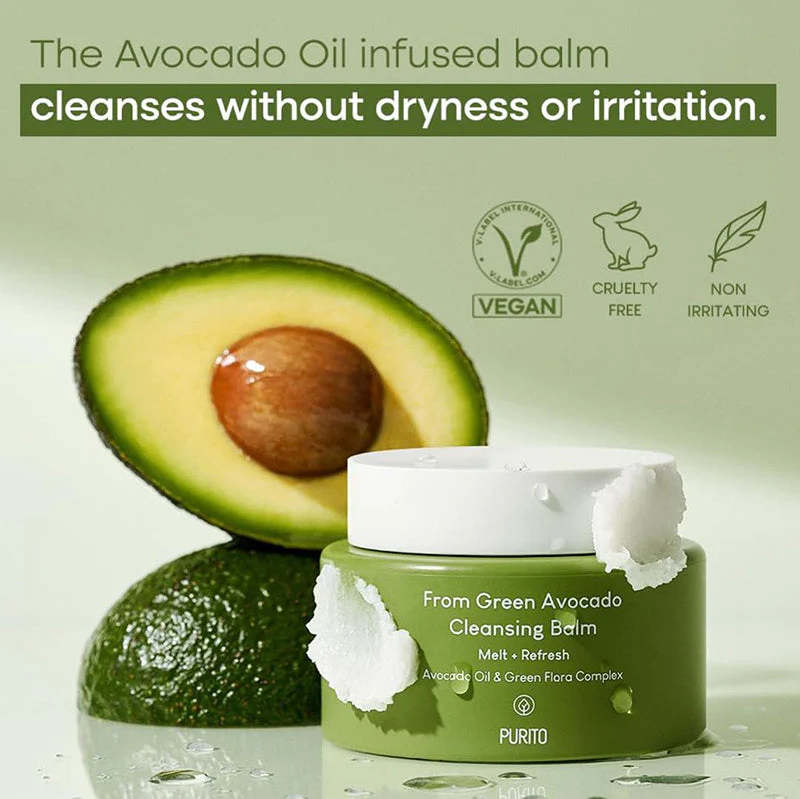 Green Avocado Cleansing Balm - Image 4