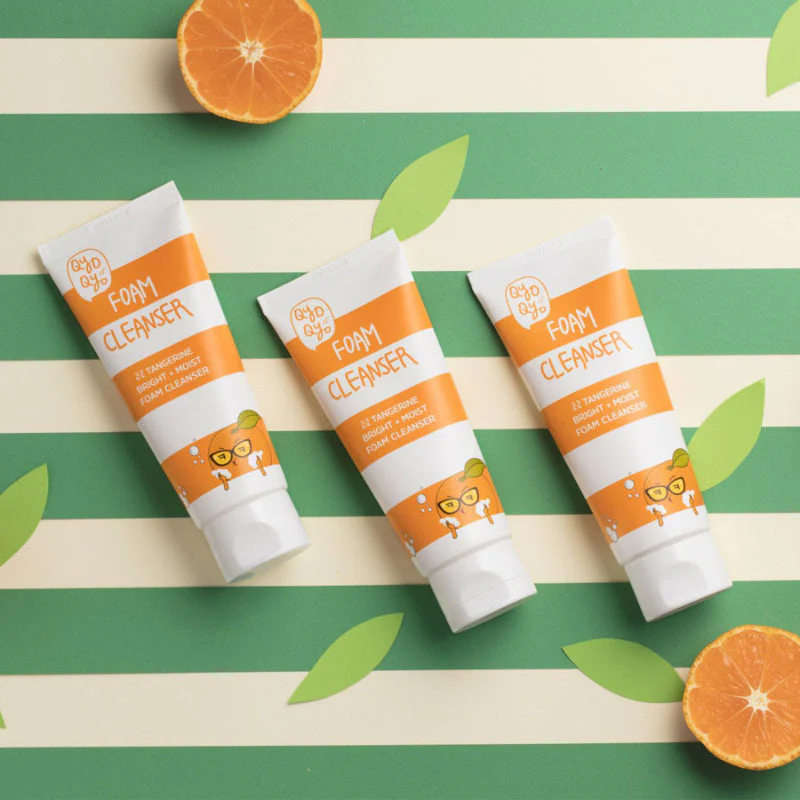 Tangerine Bright+Moist FOAM CLEANSER - Image 4