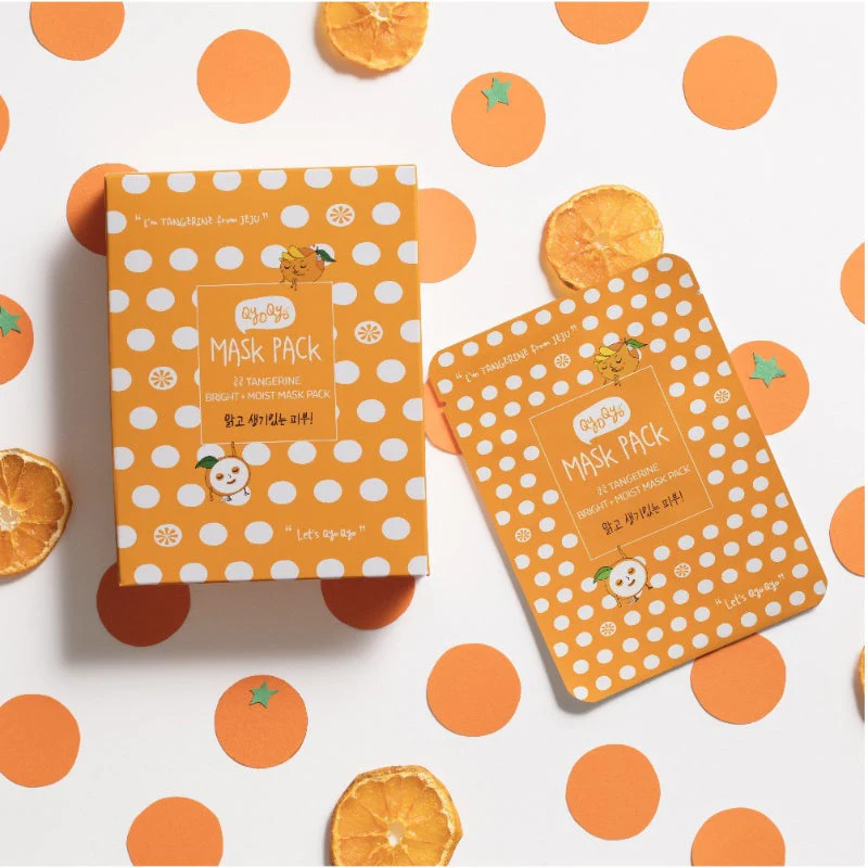 Tangerine Bright + Moist MASK PACK - Image 3