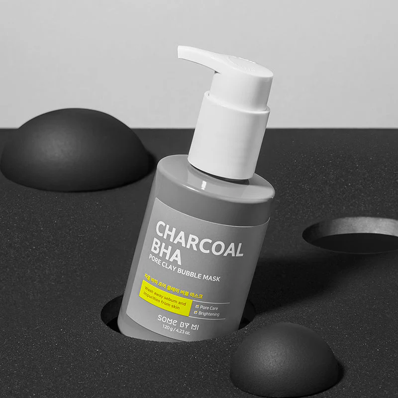 Charcoal BHA Pore Clay Bubble Mask - Image 3