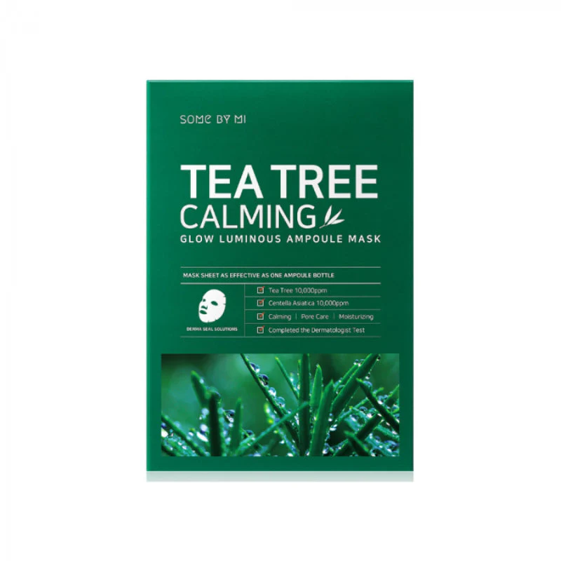 Tea Tree Calming Glow Luminous Ampoule Mask - Image 2