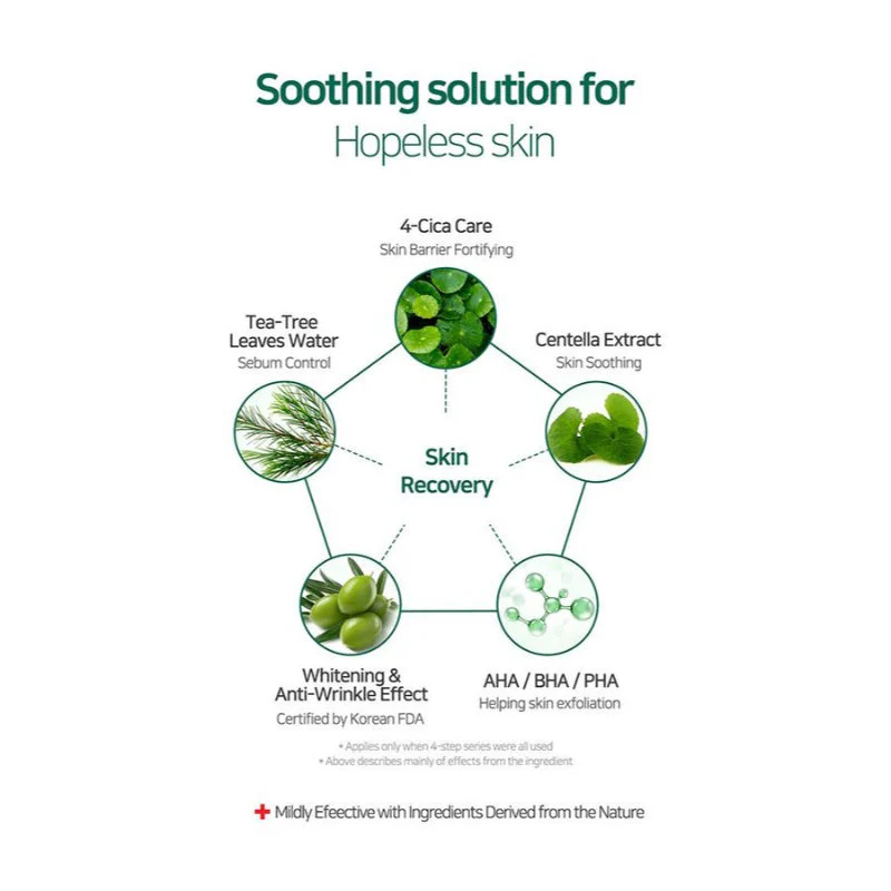Tea Tree Calming Glow Luminous Ampoule Mask - Image 5