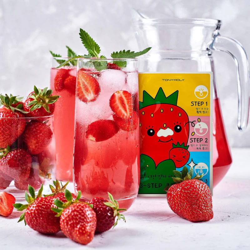 Runaway Strawberry 3-step Nose pack - Image 4