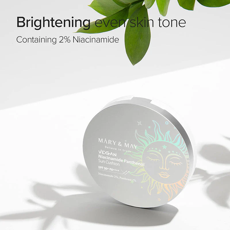 Vegan Niacinamide Panthenol Sun Cushion SPF50+ PA++++ - Image 8